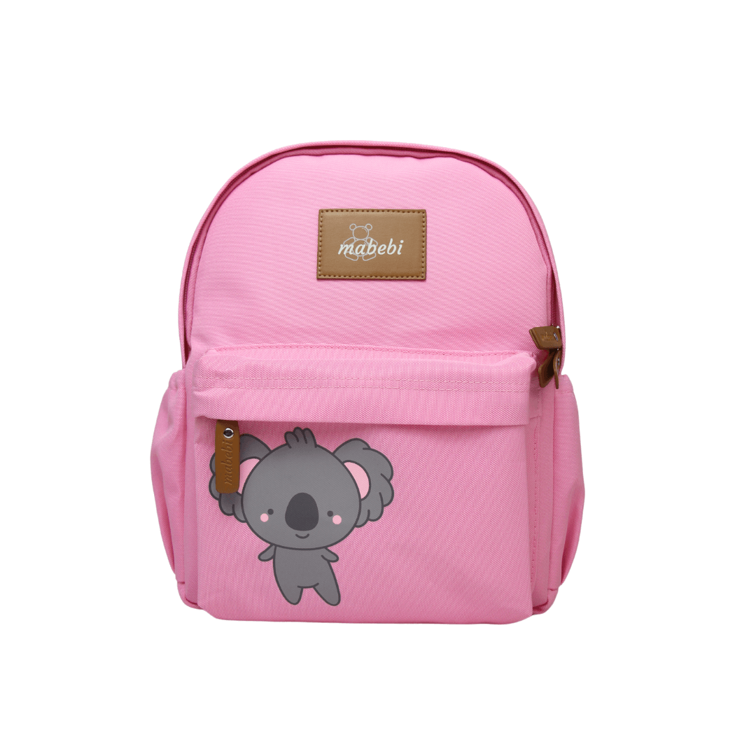 Denver kleuterrugzak Koala Roze l 100 recycled Mabebi