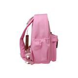 Kleuterrugzak koala roze, zijkant.