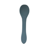 Siliconen lepel met handige grip, perfect om zelfstandig te leren eten.