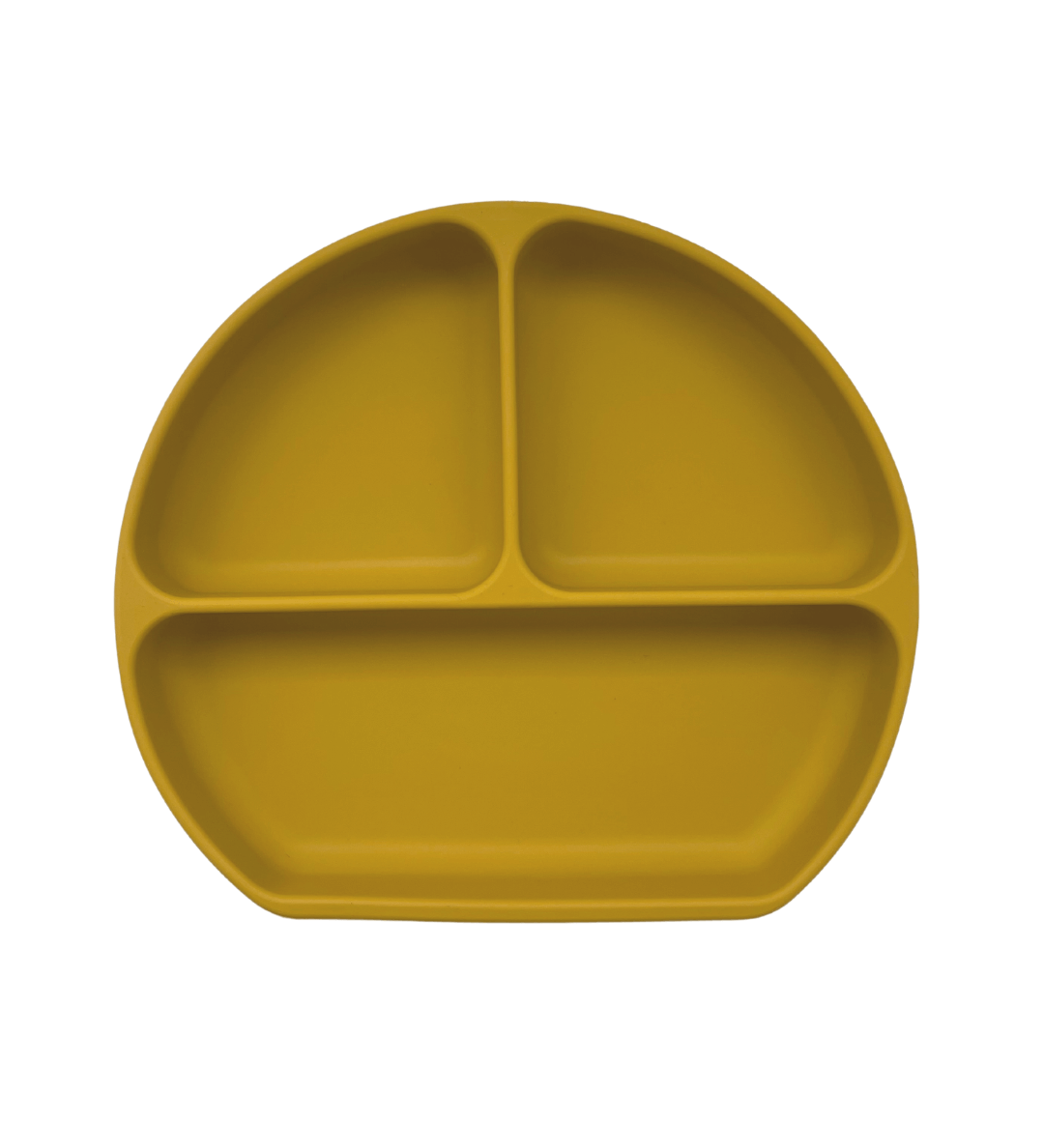 Detailweergave van de hoogwaardige, foodgrade siliconen van het Siena bordje, veilig en niet breekbaar.