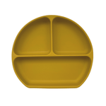 Detailweergave van de hoogwaardige, foodgrade siliconen van het Siena bordje, veilig en niet breekbaar.