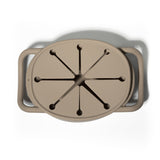 Edessa grabbel anti-knoei kom | Beige