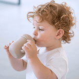 Pinnawala drinking cup with straw l Beige 