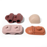 Ensemble de jeu Qormi | OVNI et voiture | Beige