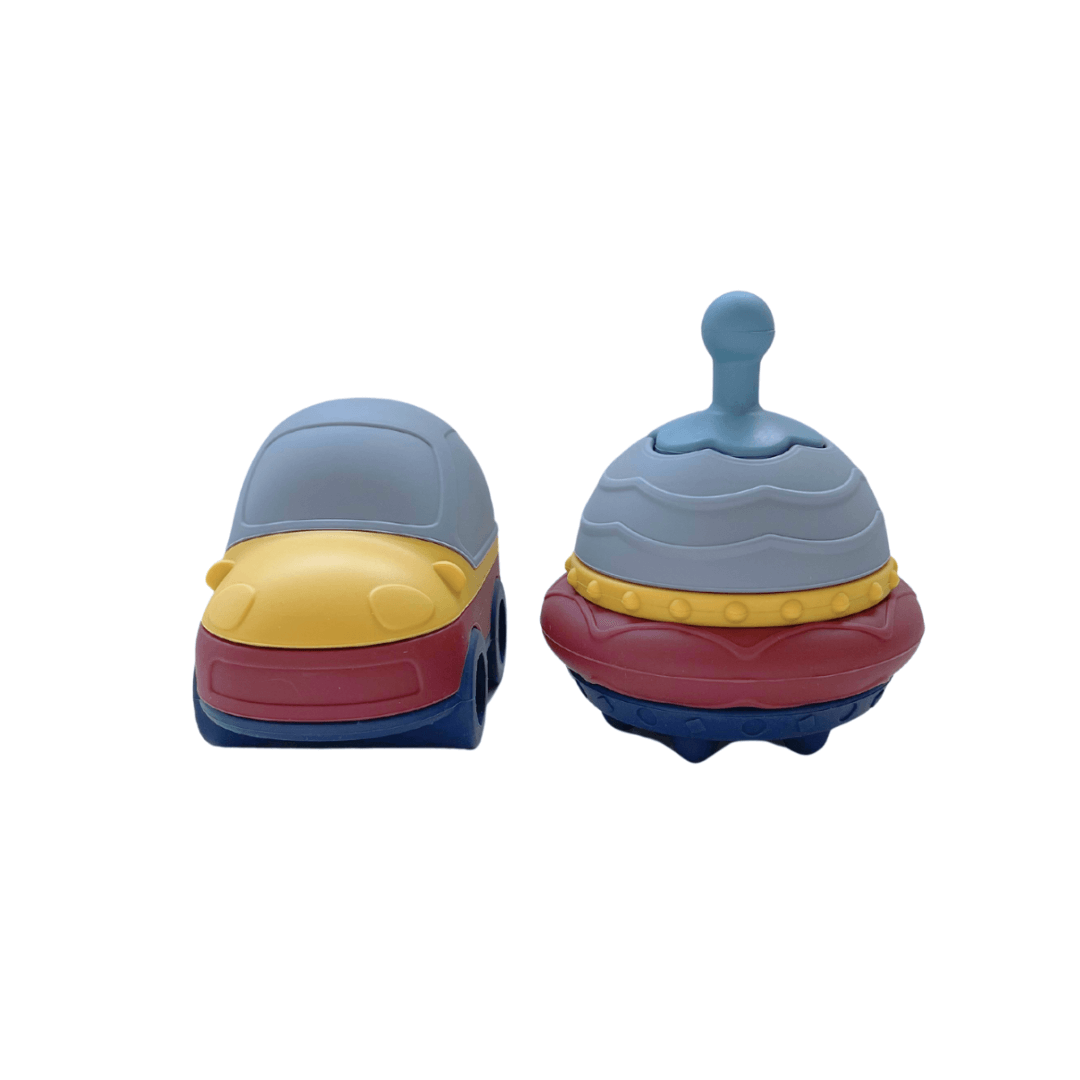 Qormi speelset, auto en ufo, close up